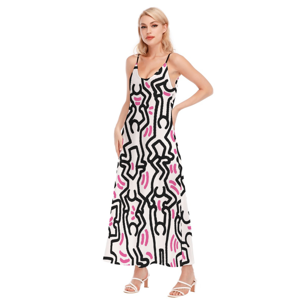 All-Over Print Women's Sling Dress
