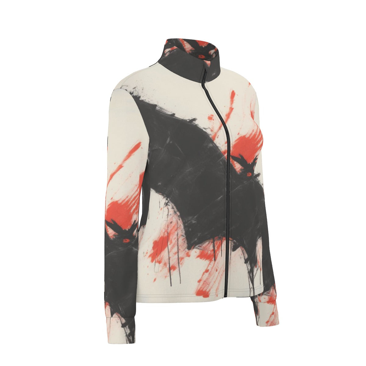 All-Over Print Women's Long Sleeve Thumbhole Jacket