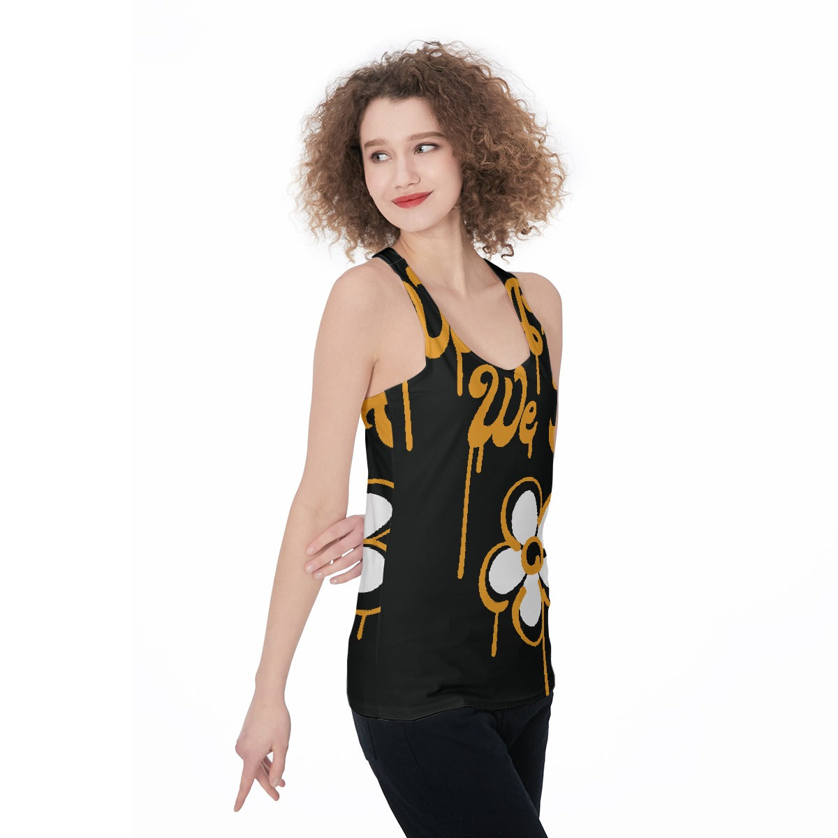 All-Over Print Women's Racerback Tank Top