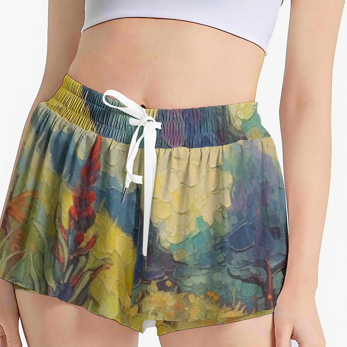 All-Over Print Women's Sport Skorts With Pocket