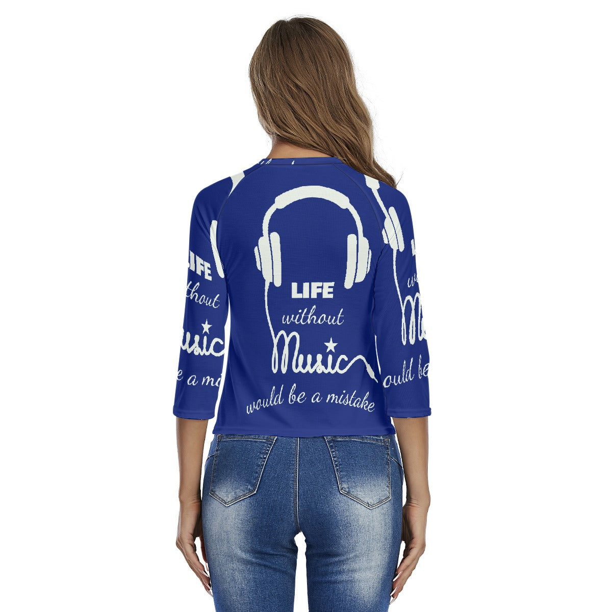 All-Over Print Women's Raglan Sleeves T-shirts