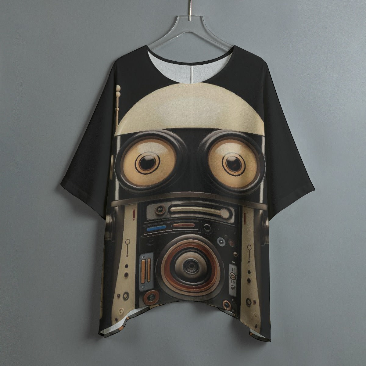 All-Over Print Women's Bat Sleeve Shirt