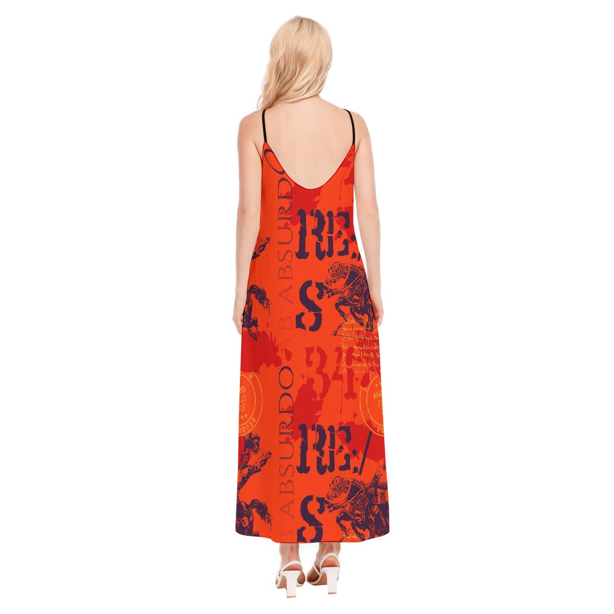 All-Over Print Women's Sling Dress