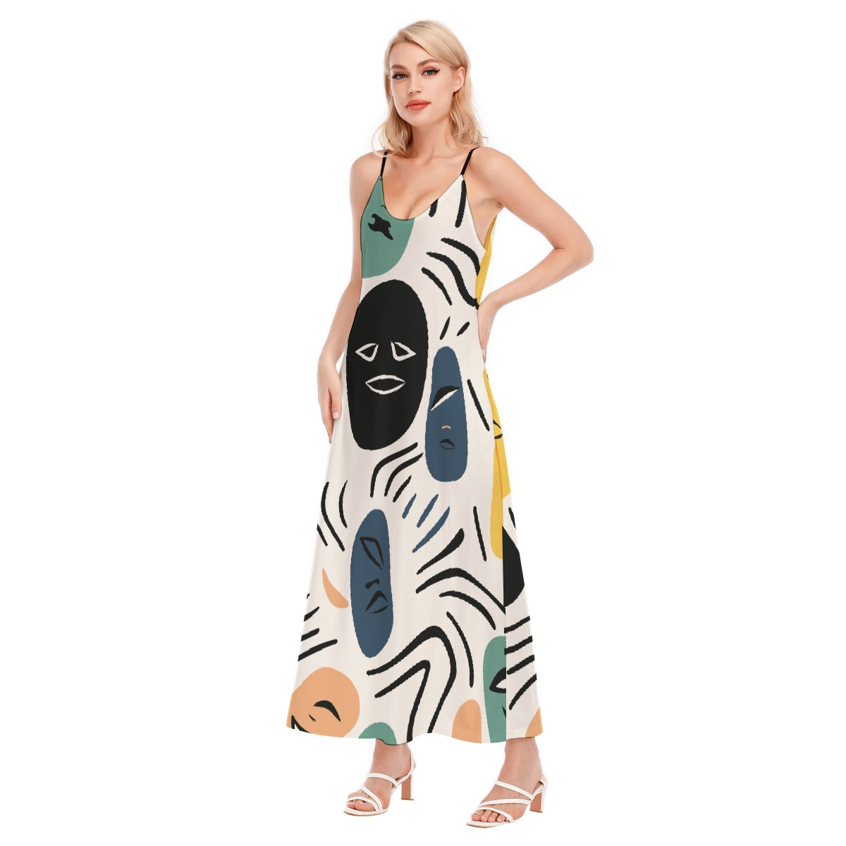 All-Over Print Women's Sling Dress