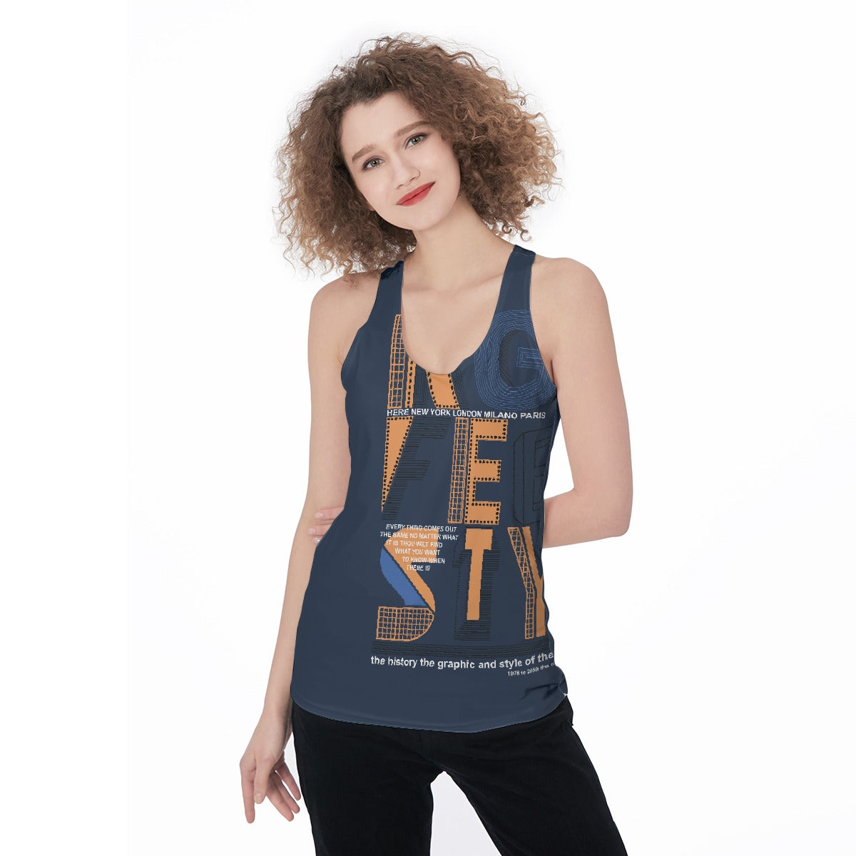 All-Over Print Women's Racerback Tank Top
