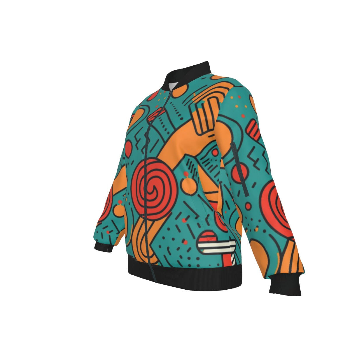 All-Over Print Women's Jacket