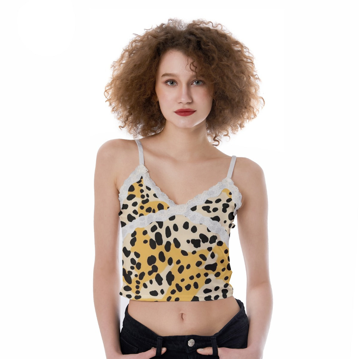 All-Over Print Women's Lace Camisole