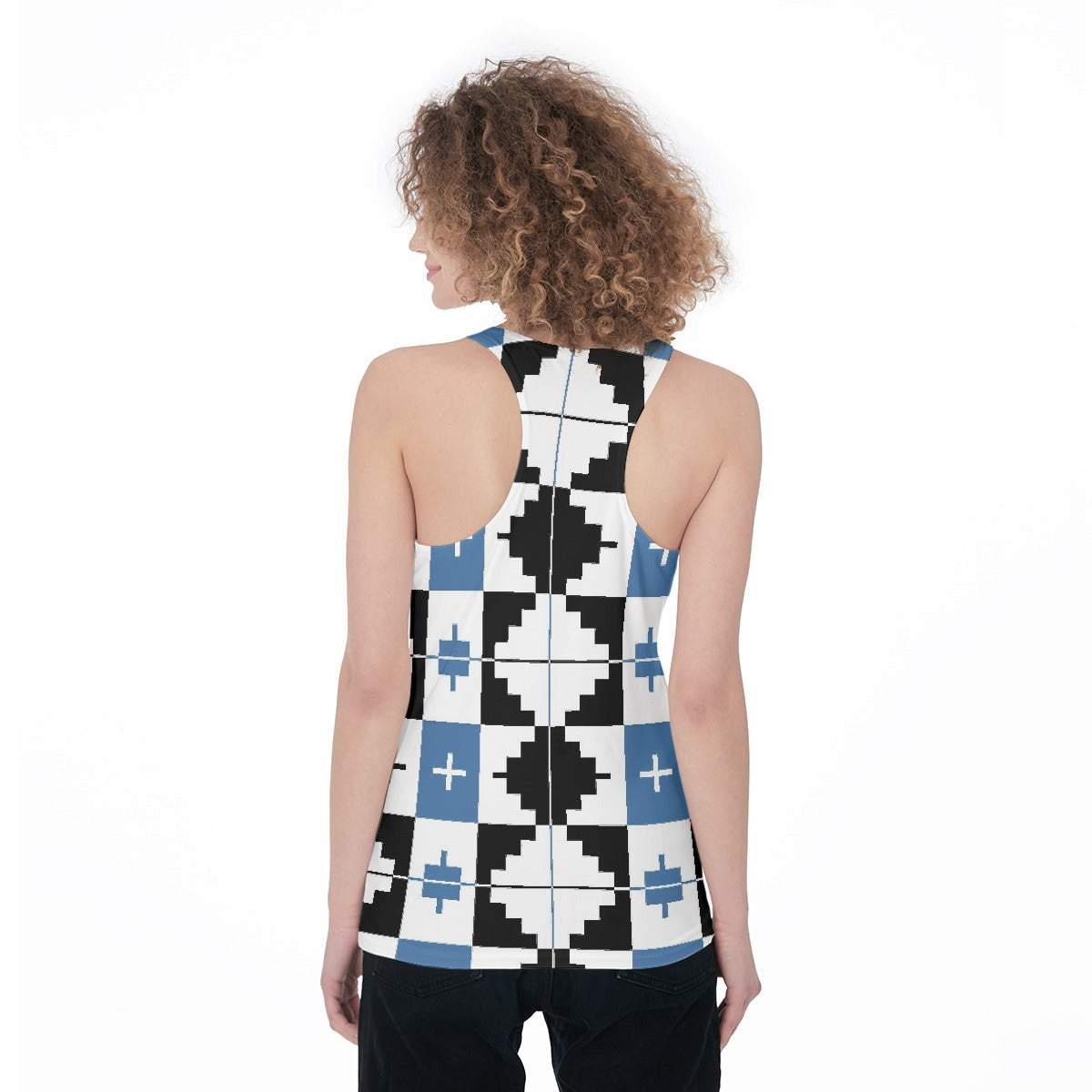 All-Over Print Women's Racerback Tank Top