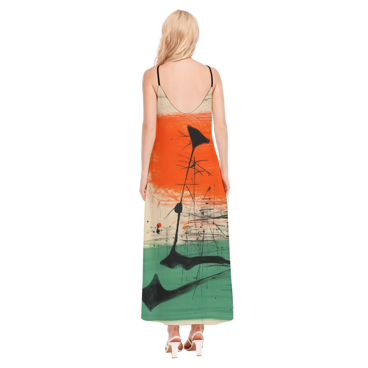 All-Over Print Women's Sling Dress