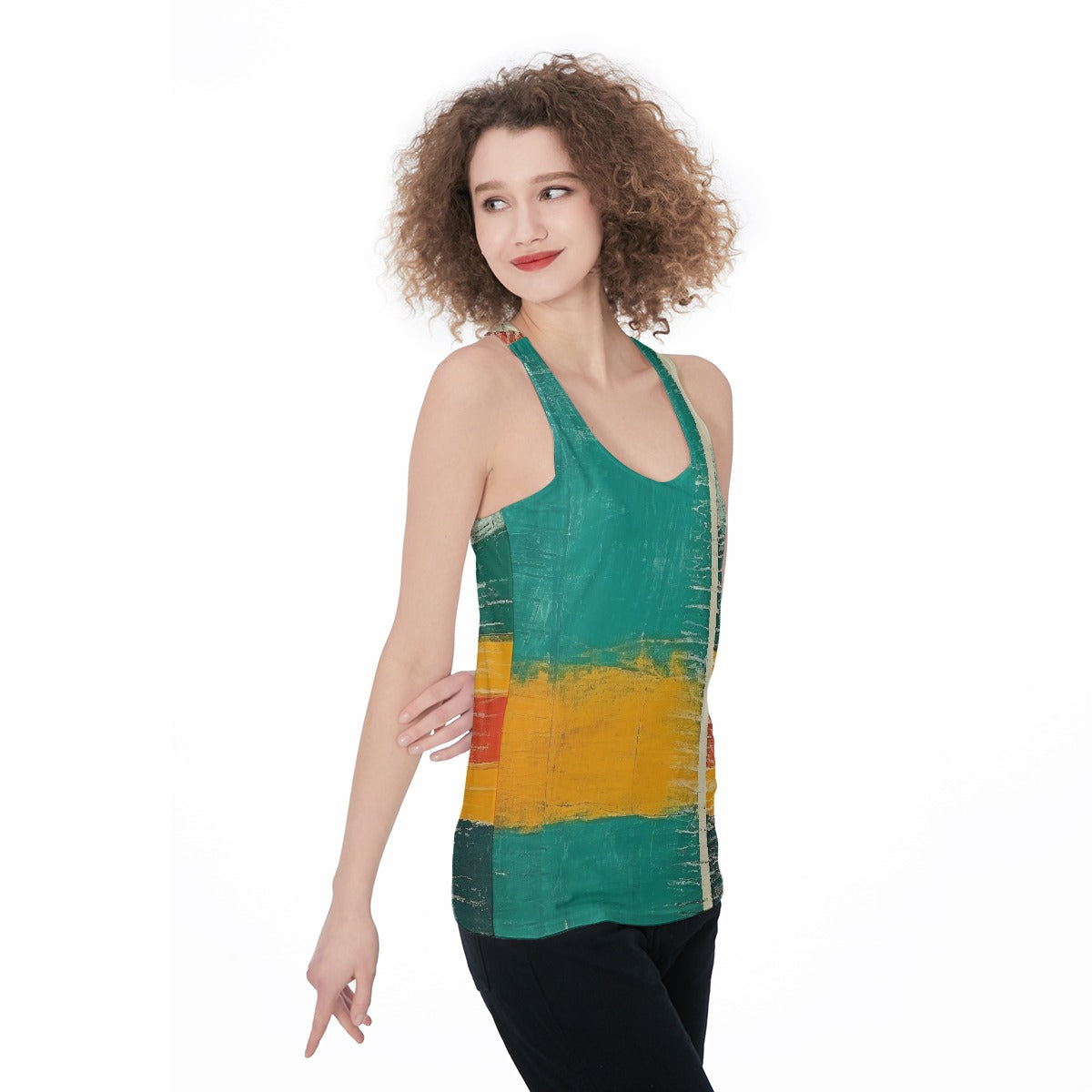 All-Over Print Women's Racerback Tank Top