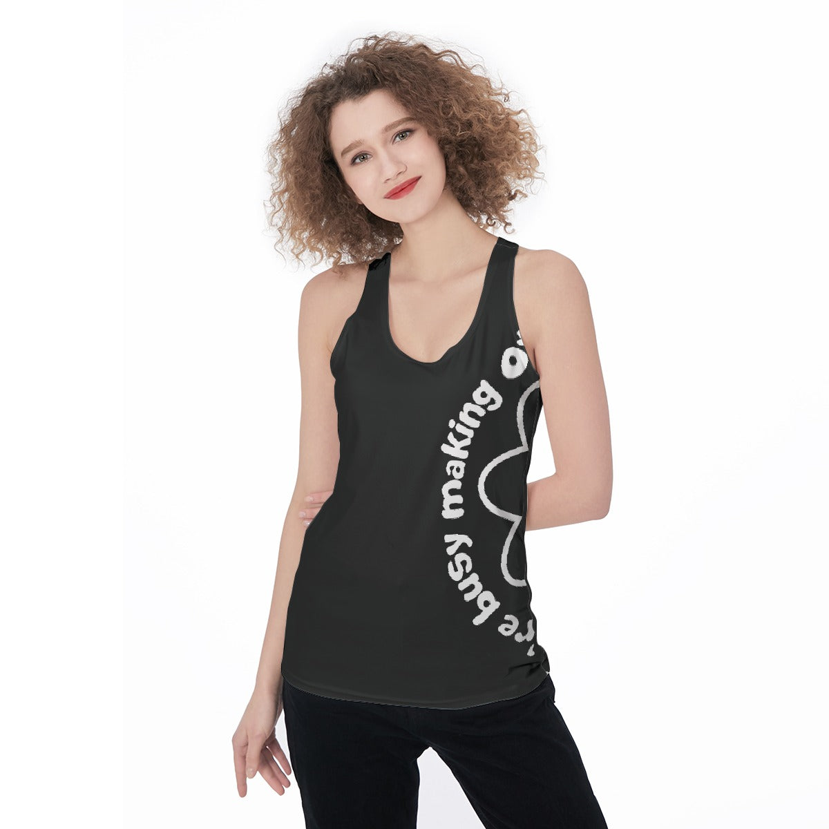 All-Over Print Women's Racerback Tank Top