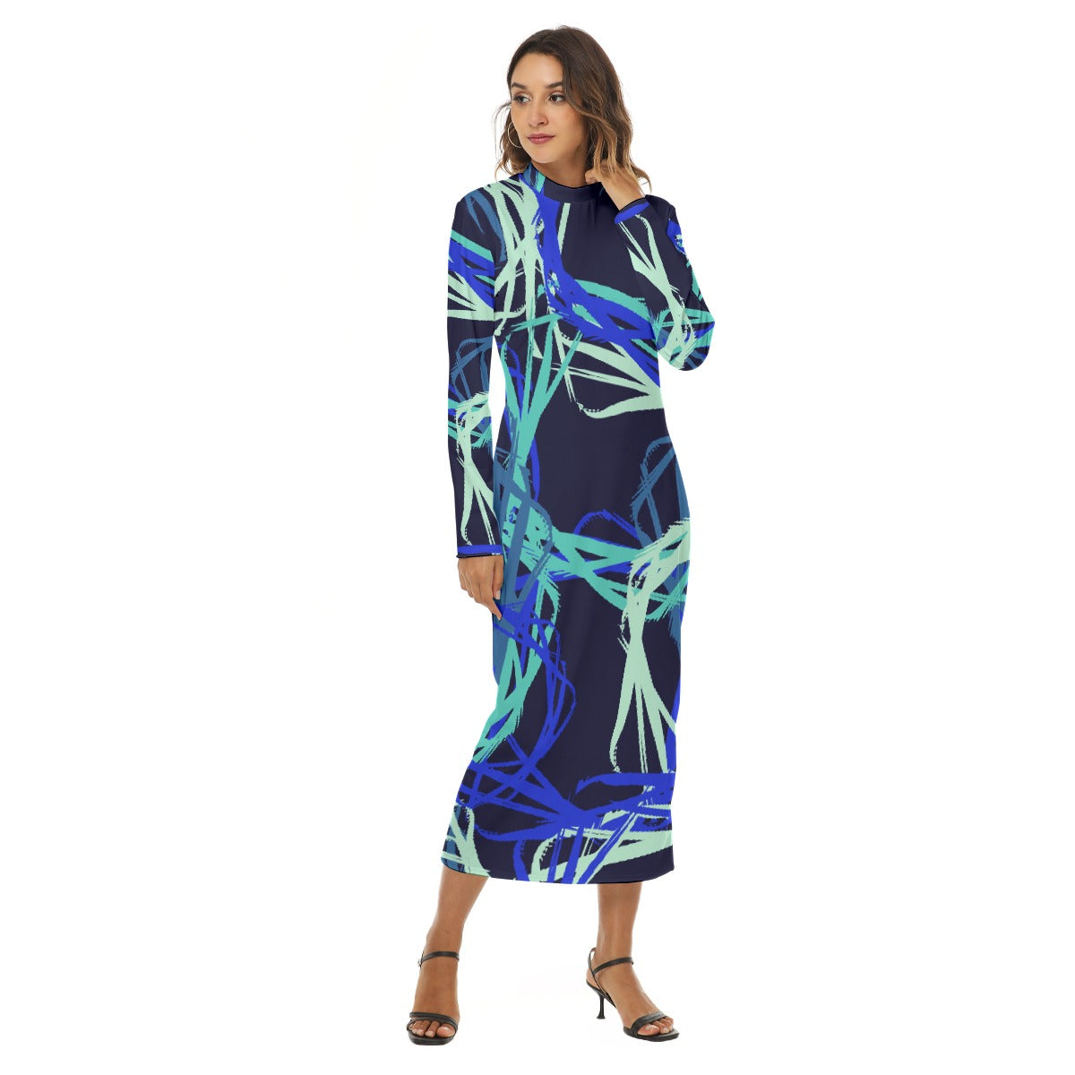 All-Over Print Women's Hip Dress