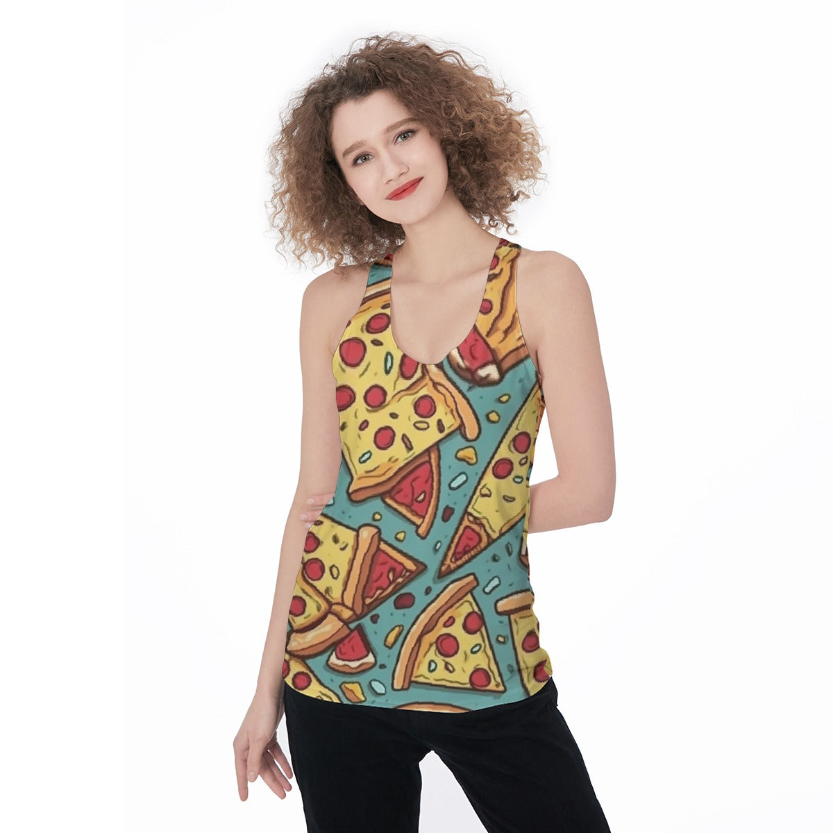 All-Over Print Women's Racerback Tank Top