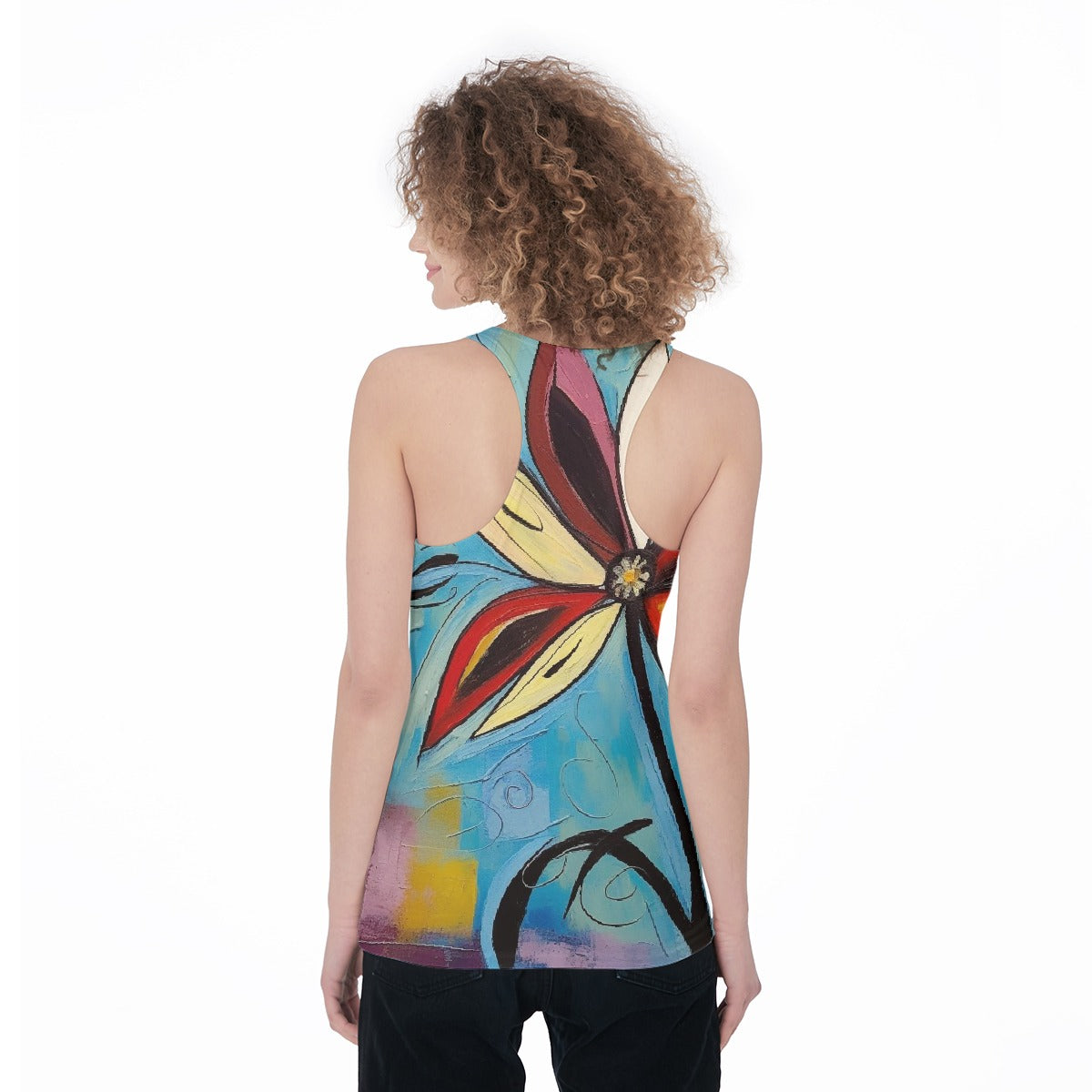 All-Over Print Women's Racerback Tank Top