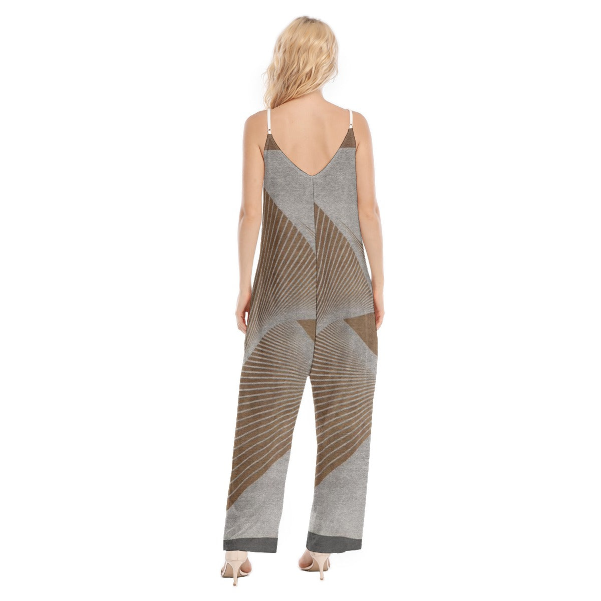 All-Over Print Women's Loose Cami Jumpsuit