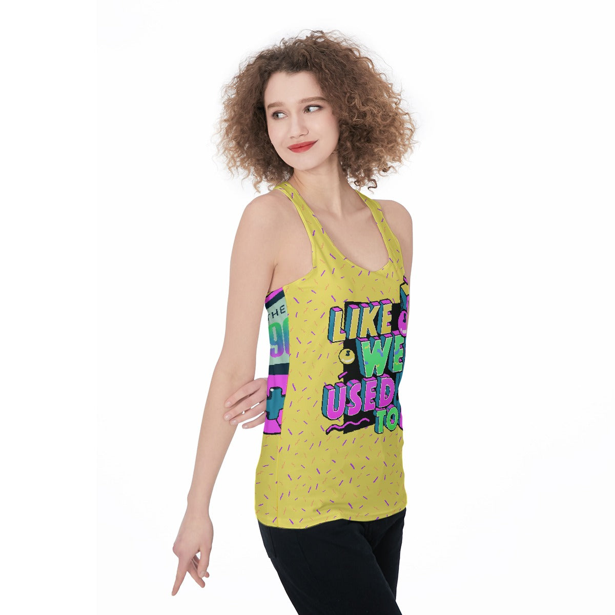 All-Over Print Women's Racerback Tank Top
