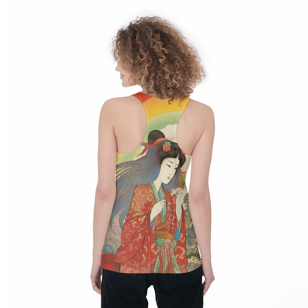 All-Over Print Women's Racerback Tank Top