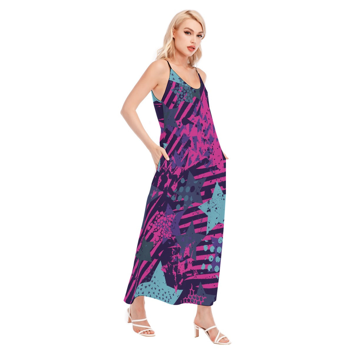 All-Over Print Women's Sling Dress