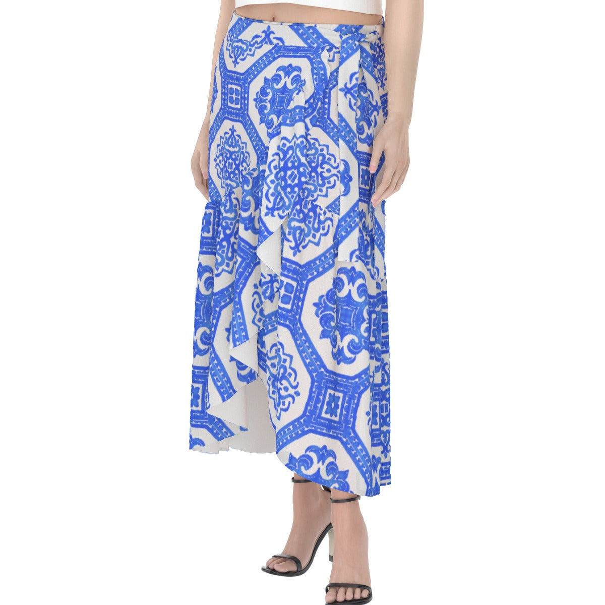 All-Over Print Women's Wrap Skirt