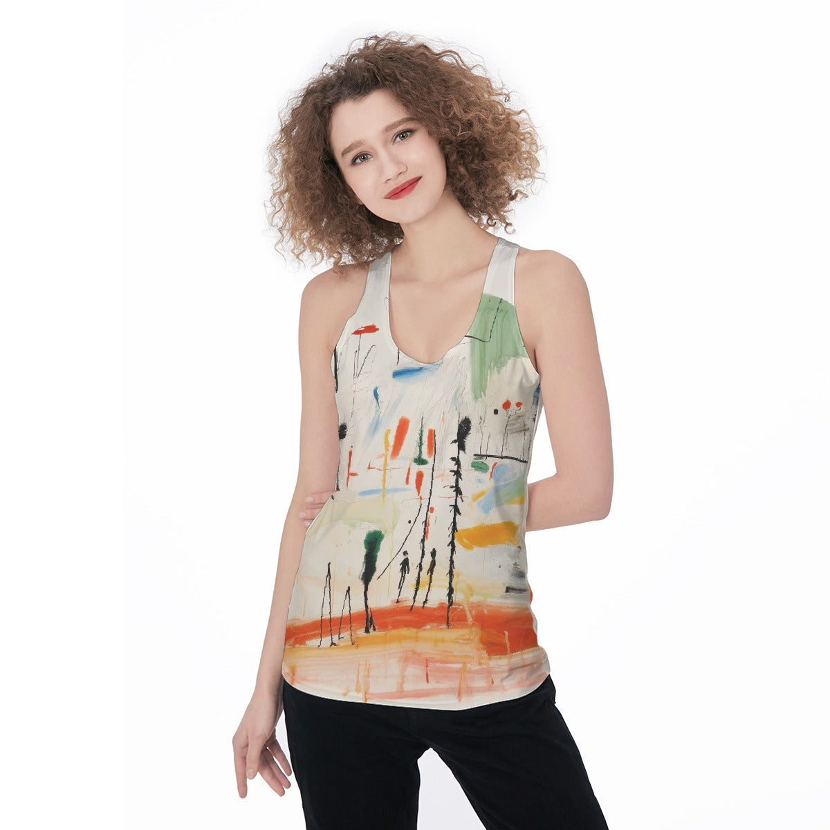 All-Over Print Women's Racerback Tank Top