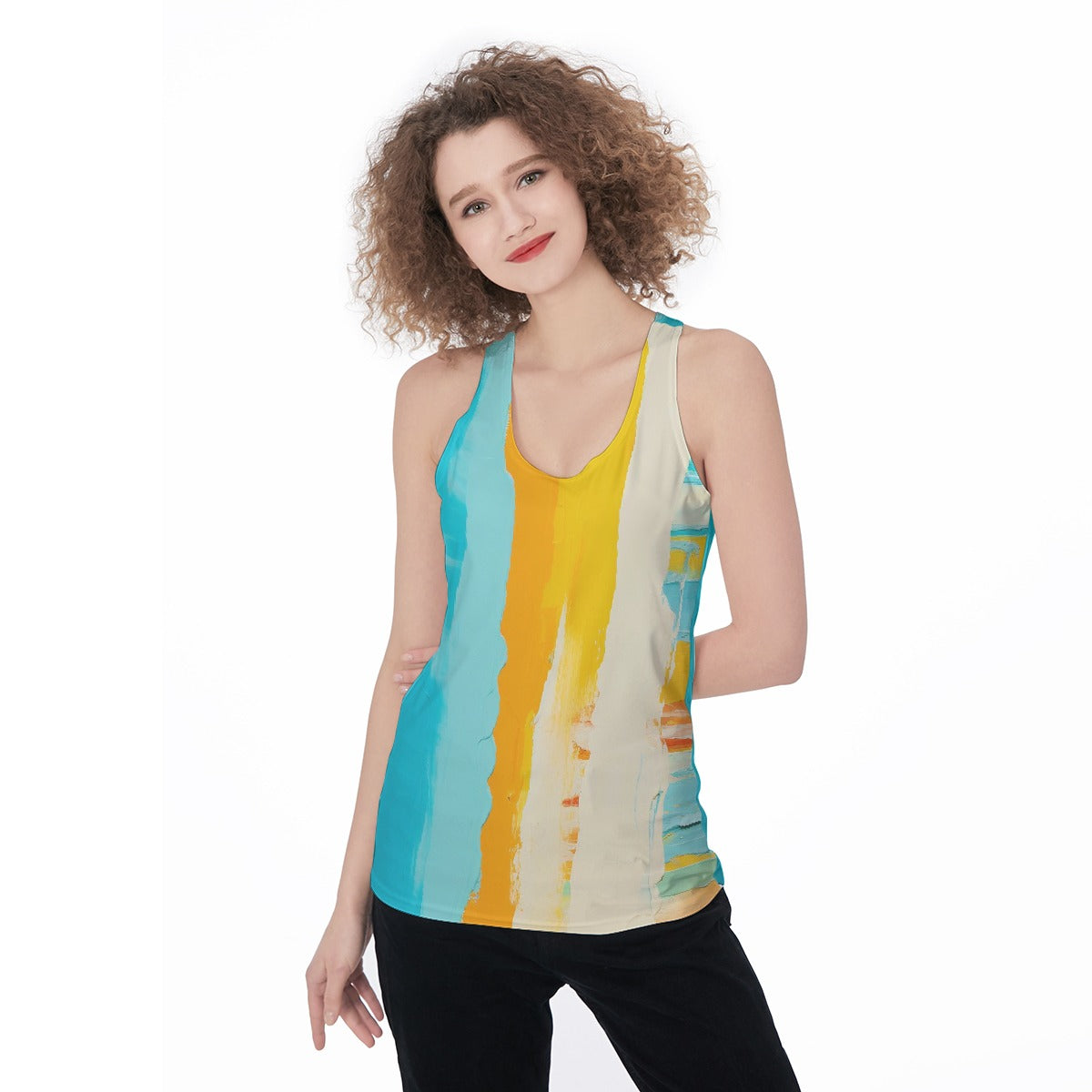 All-Over Print Women's Racerback Tank Top