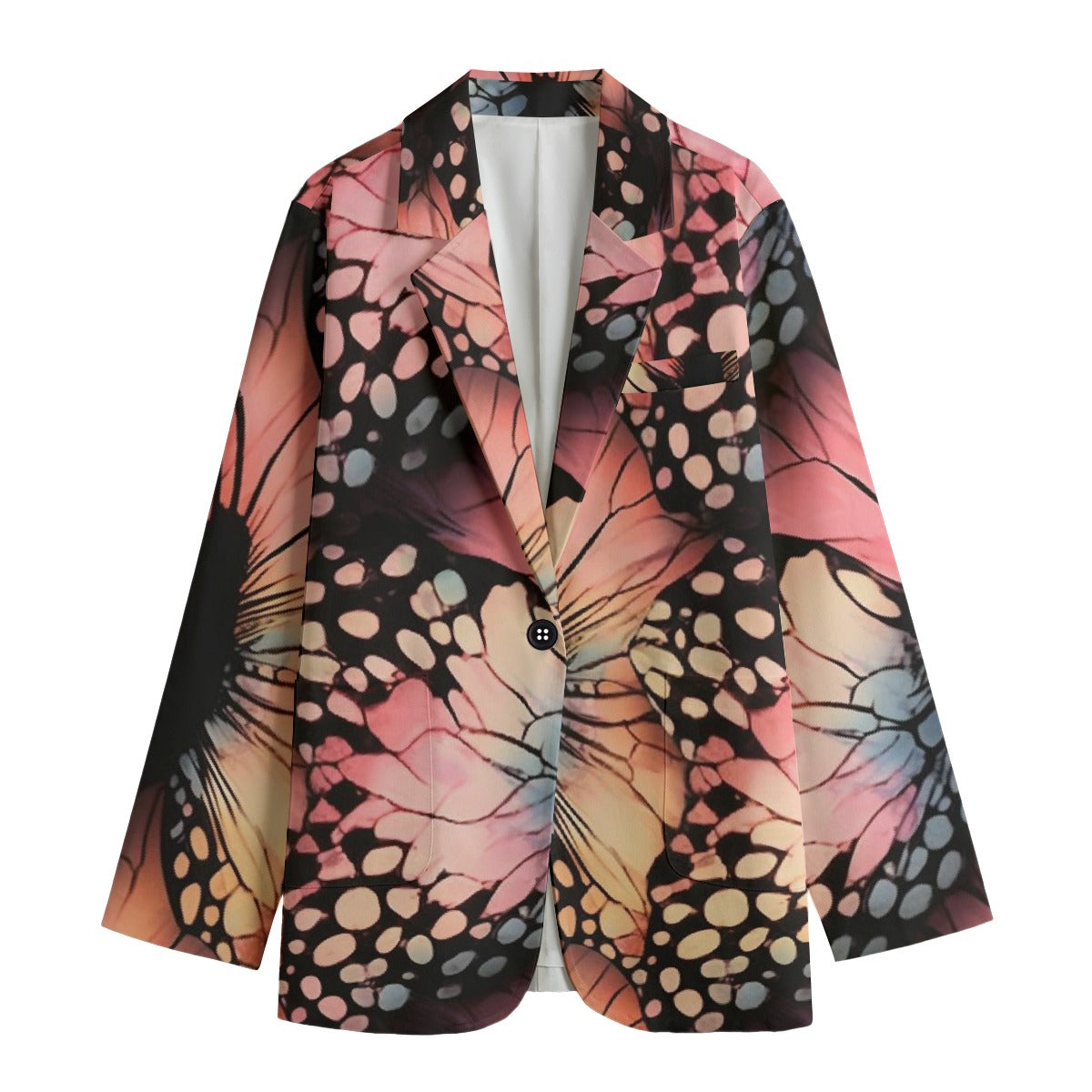 All-Over Print Women's Leisure Blazer