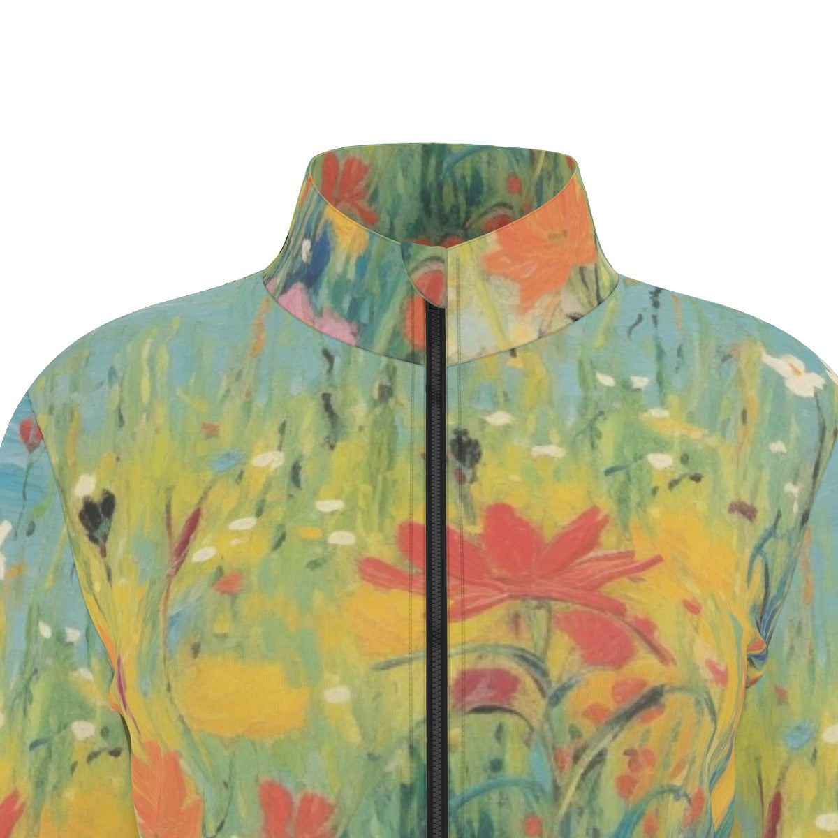 All-Over Print Women's Long Sleeve Thumbhole Jacket