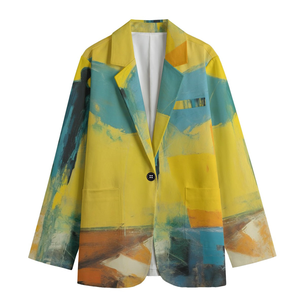 All-Over Print Women's Leisure Blazer