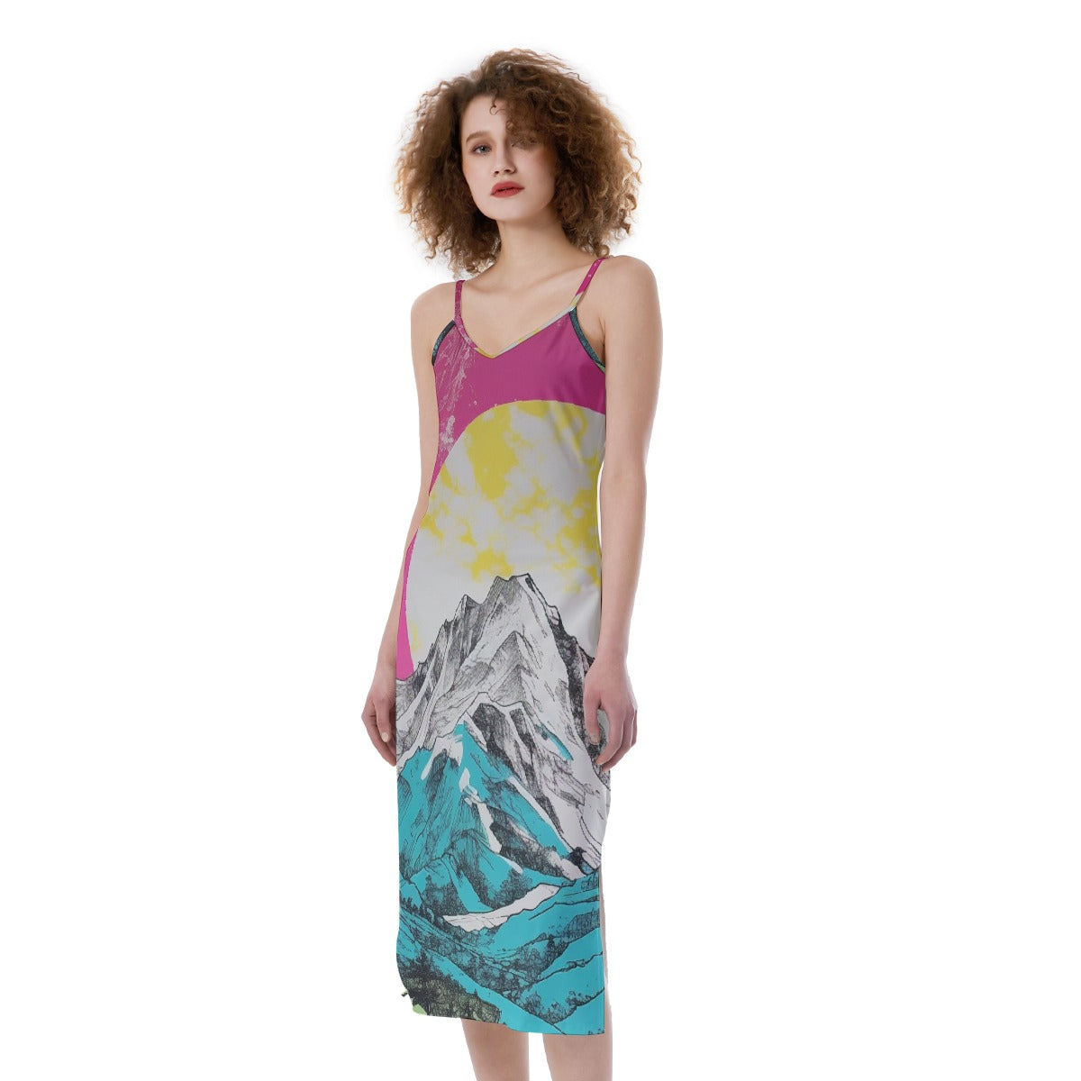 All-Over Print Women's Cami Dress