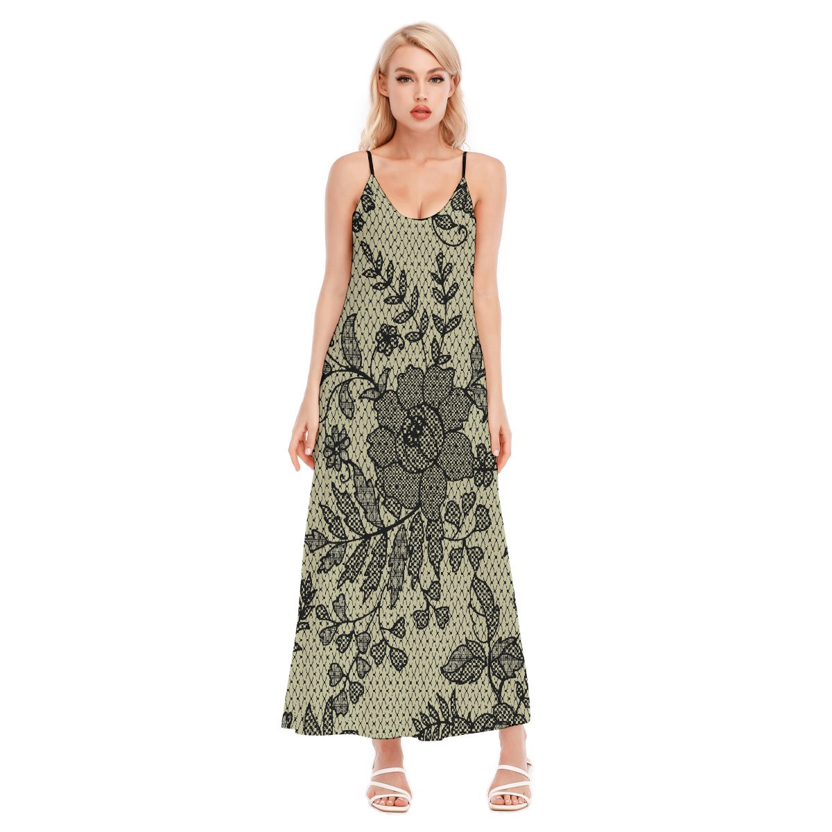 All-Over Print Women's Sling Dress