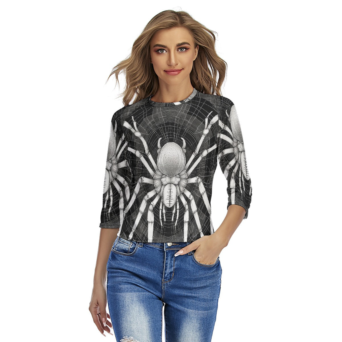 All-Over Print Women's Raglan Sleeves T-shirts