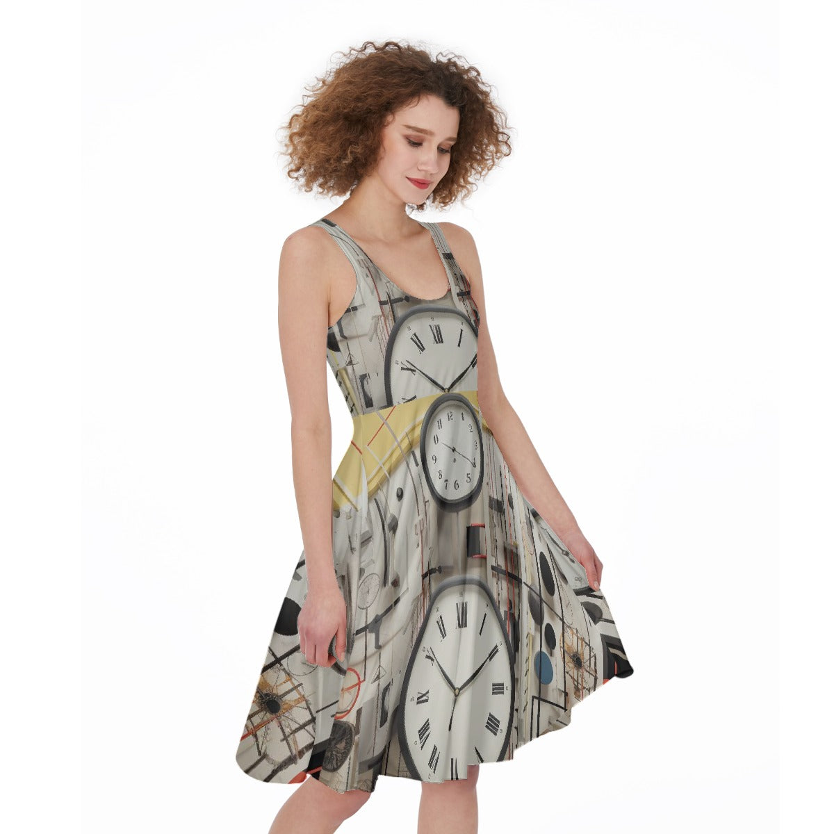 All-Over Print Women's Sleeveless Dress