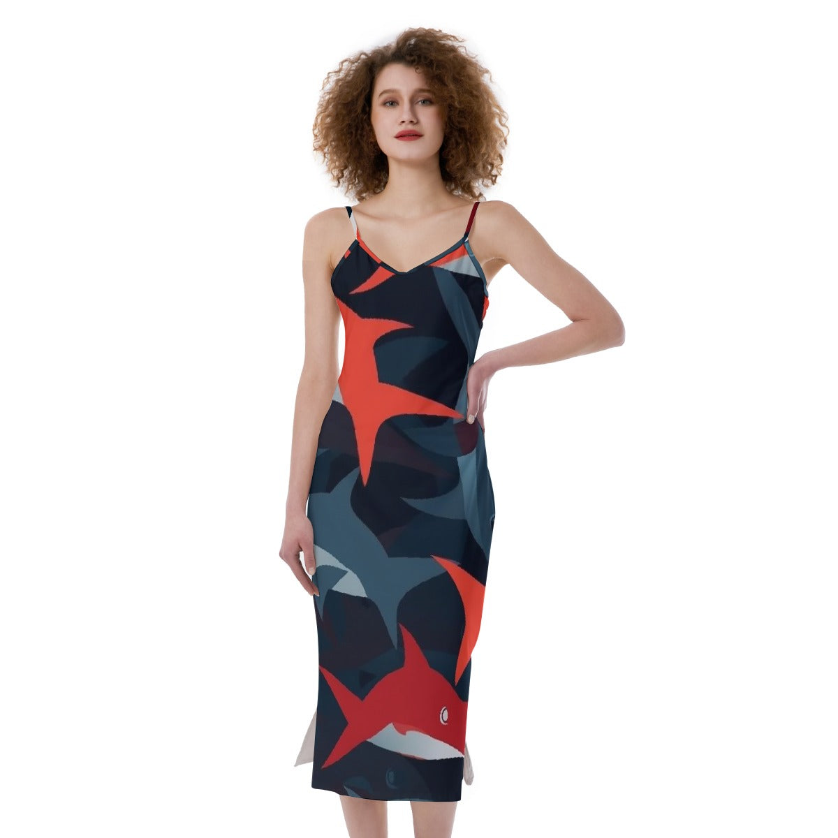 All-Over Print Women's Cami Dress