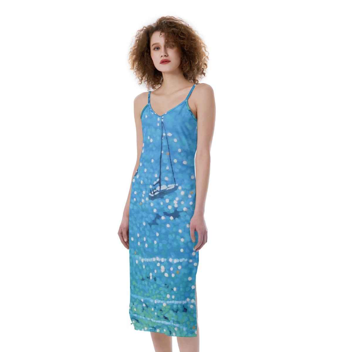 All-Over Print Women's Cami Dress