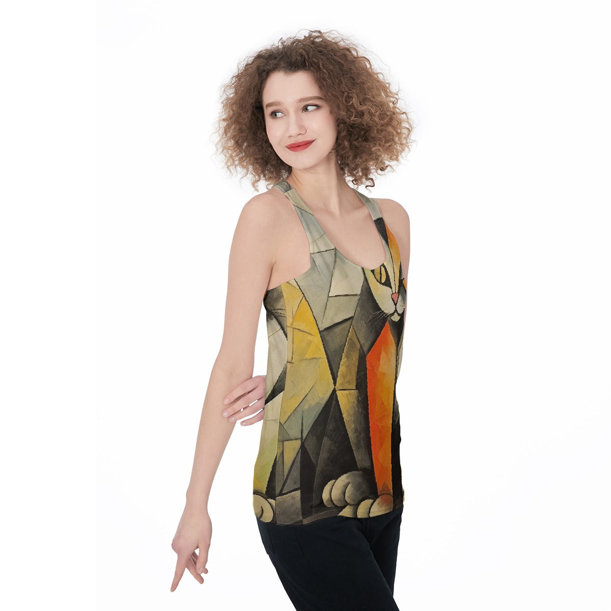 All-Over Print Women's Racerback Tank Top