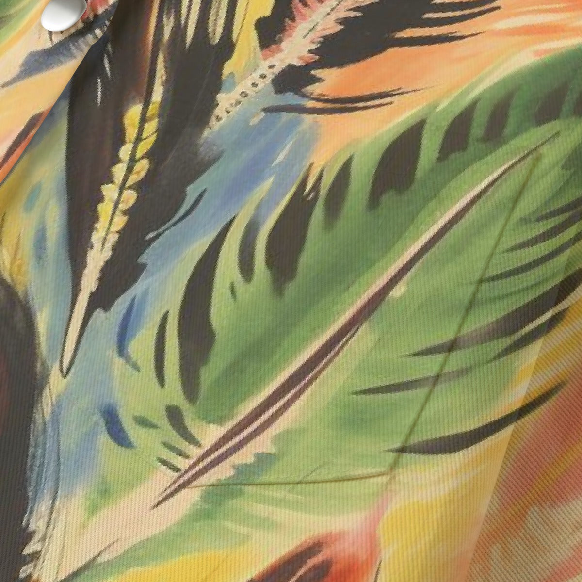 All-Over Print Women's Cropped Jacket | 245GSM Cotton