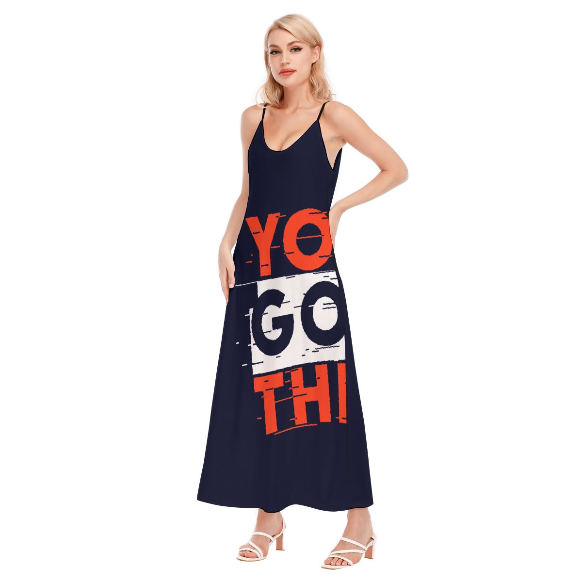 All-Over Print Women's Sling Dress