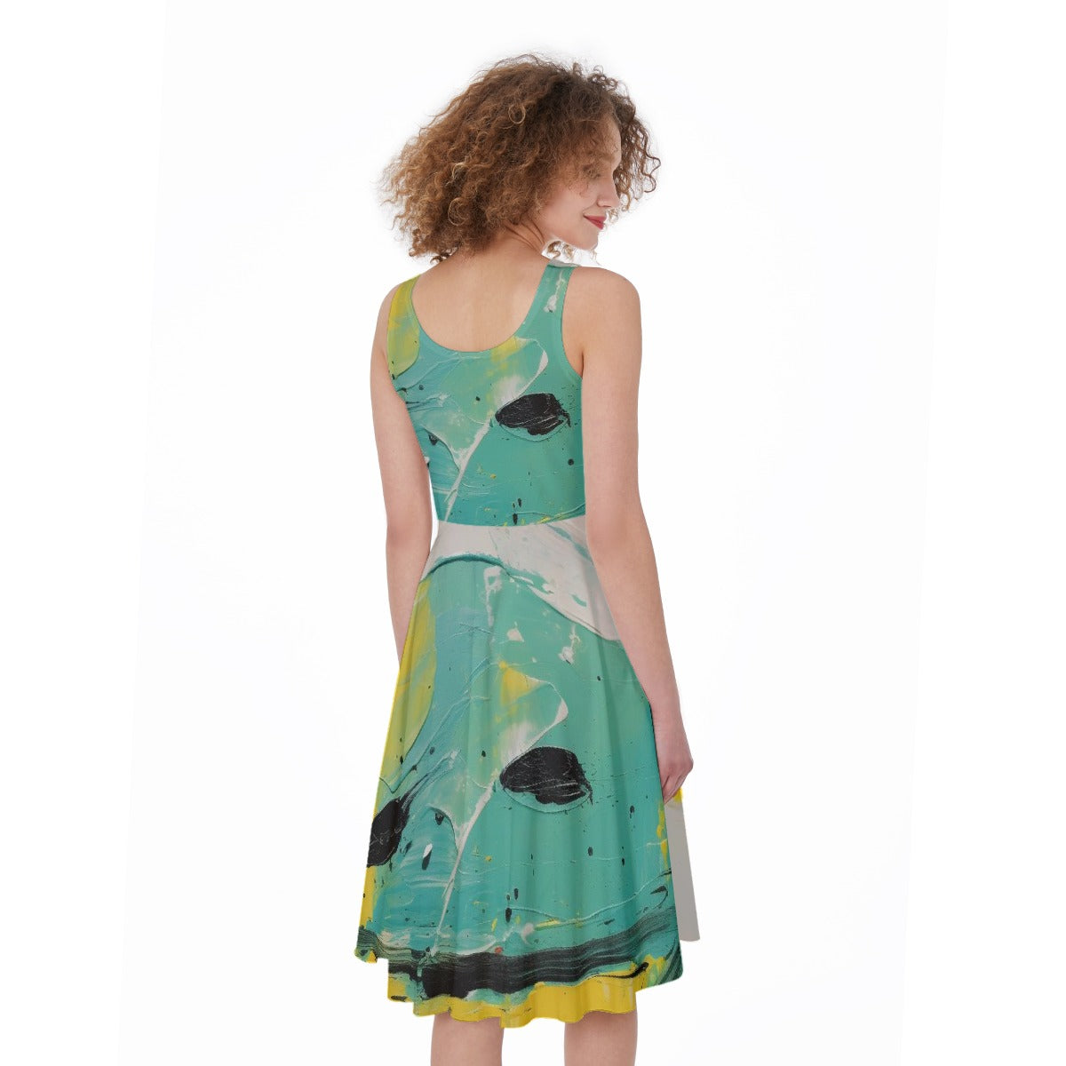 All-Over Print Women's Sleeveless Dress