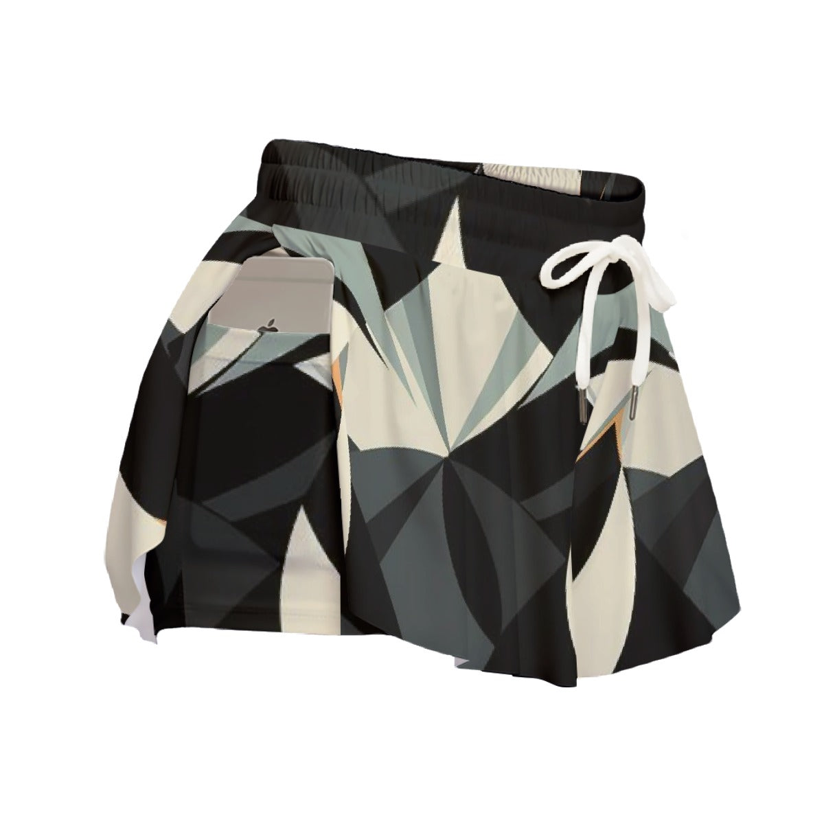 All-Over Print Women's Sport Skorts With Pocket