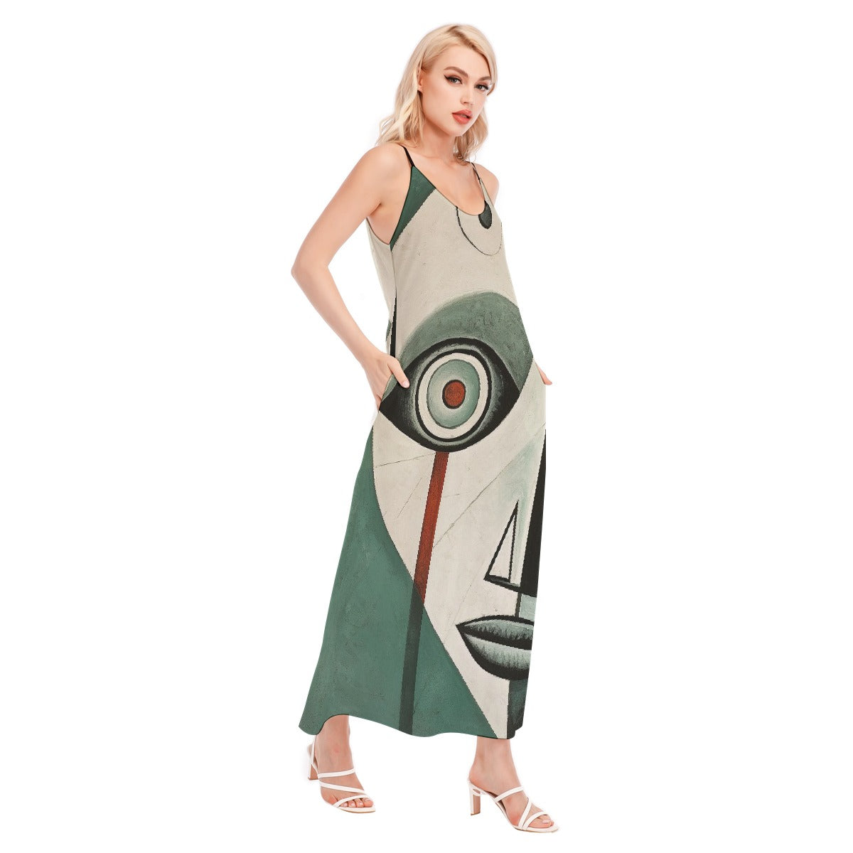 All-Over Print Women's Sling Dress