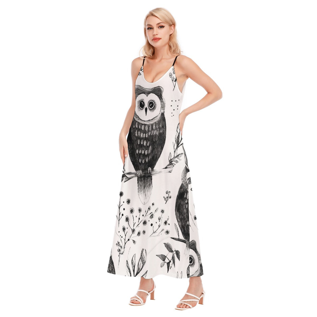 All-Over Print Women's Sling Dress