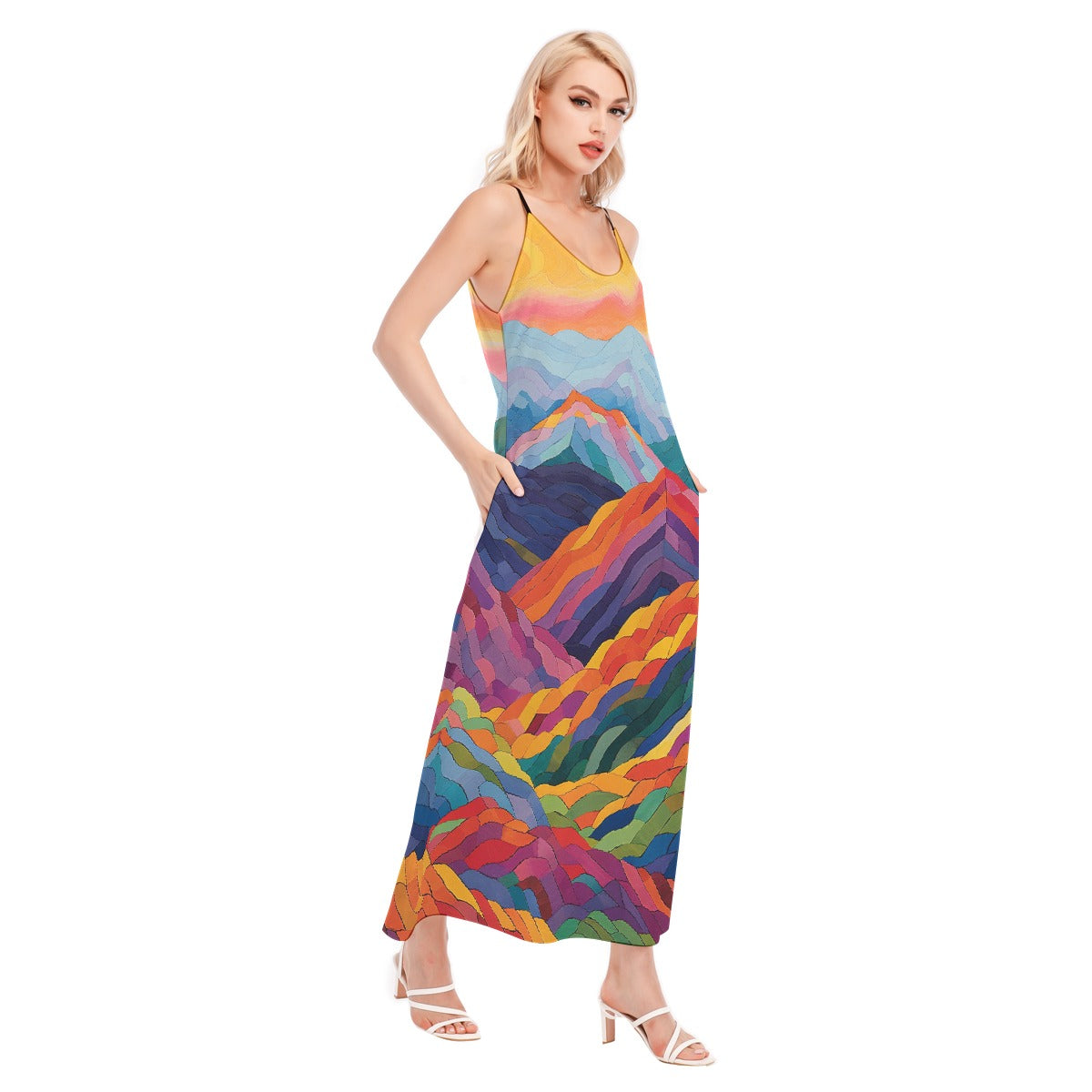 All-Over Print Women's Sling Dress