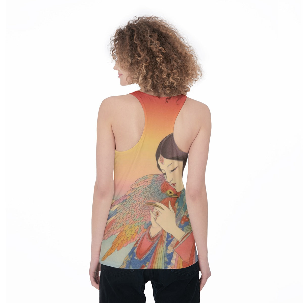 All-Over Print Women's Racerback Tank Top