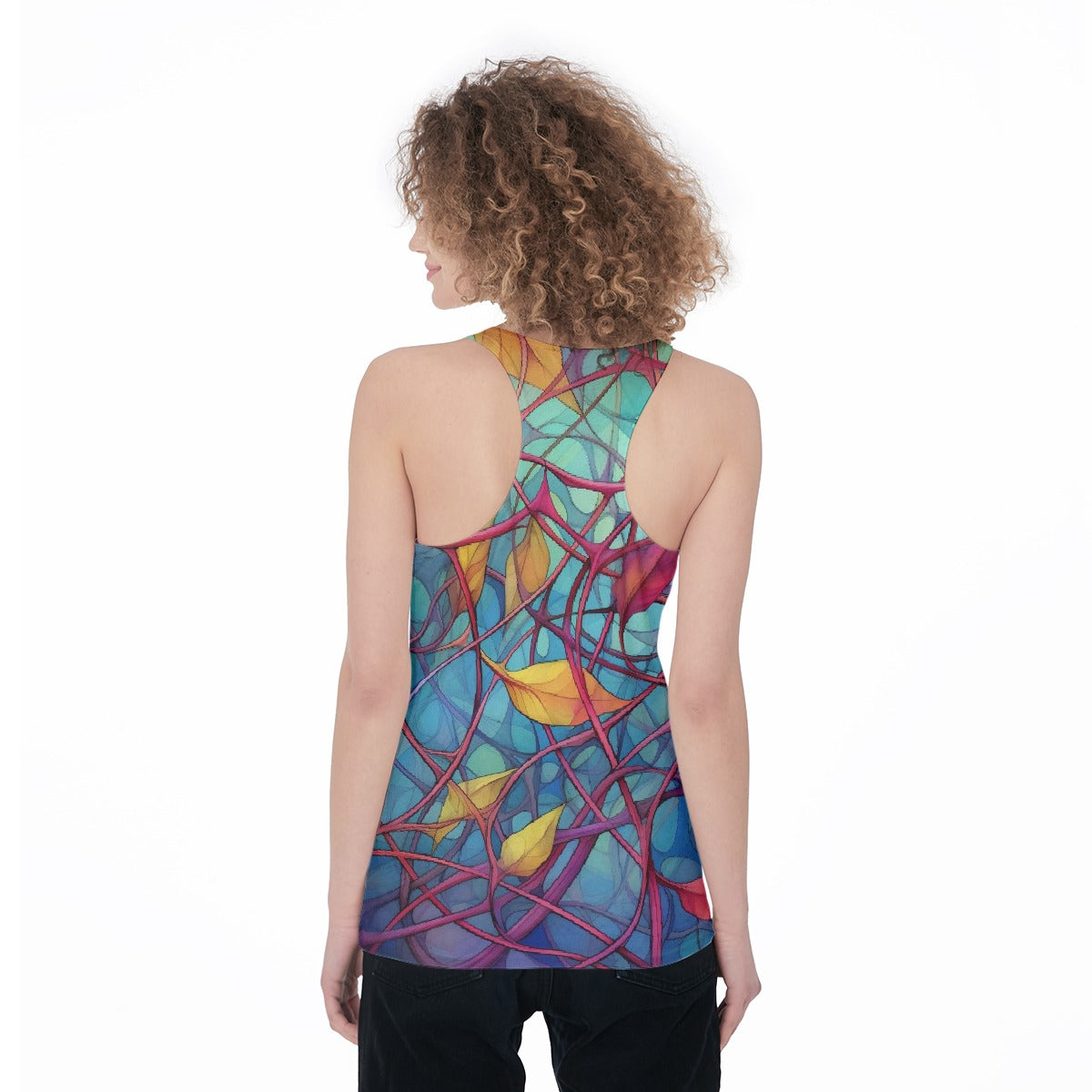 All-Over Print Women's Racerback Tank Top