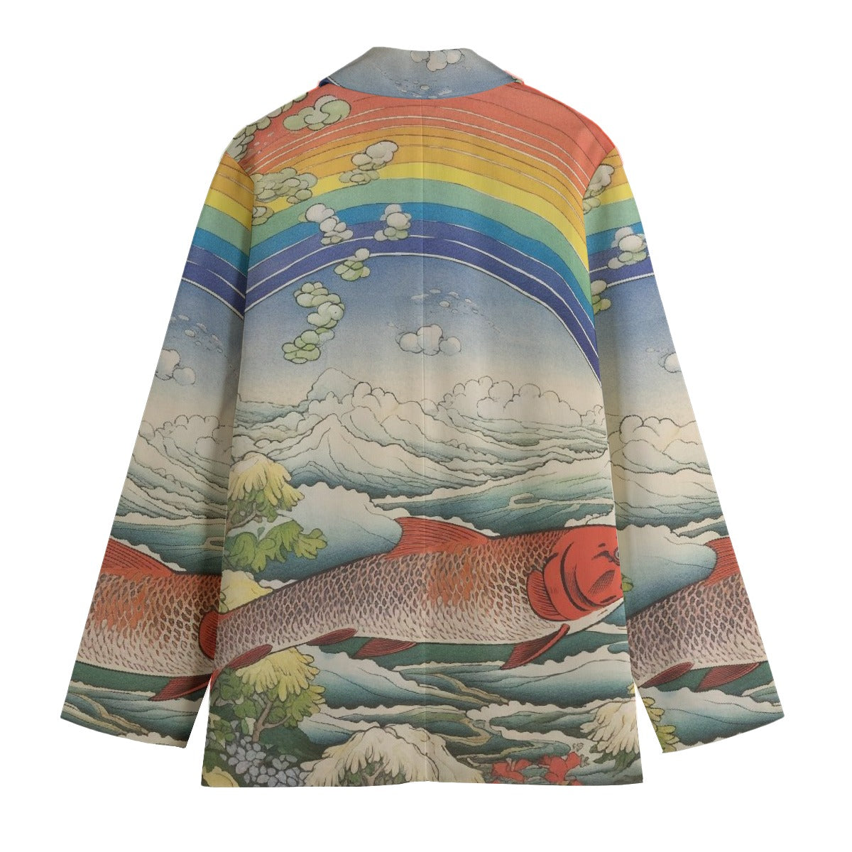 All-Over Print Women's Leisure Blazer