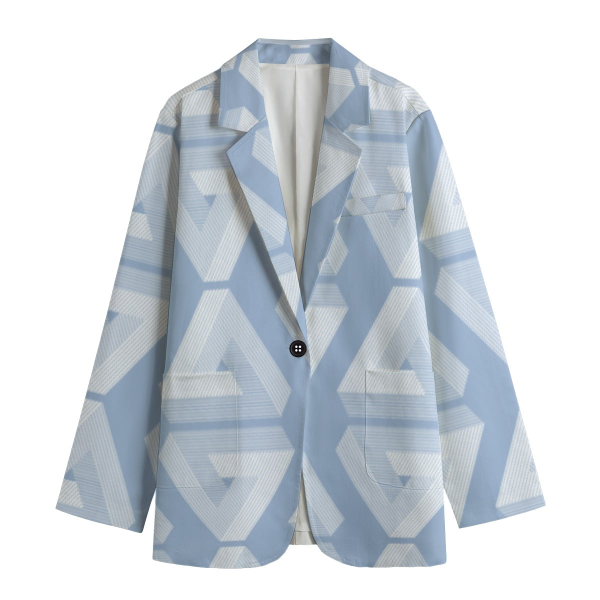 All-Over Print Women's Leisure Blazer