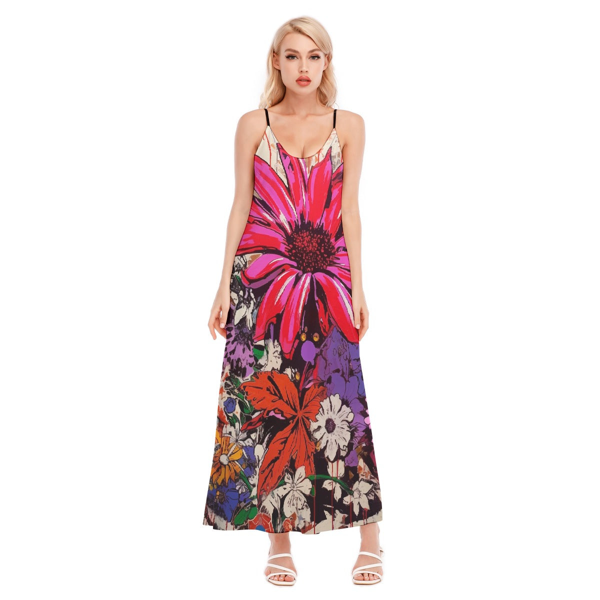 All-Over Print Women's Sling Dress