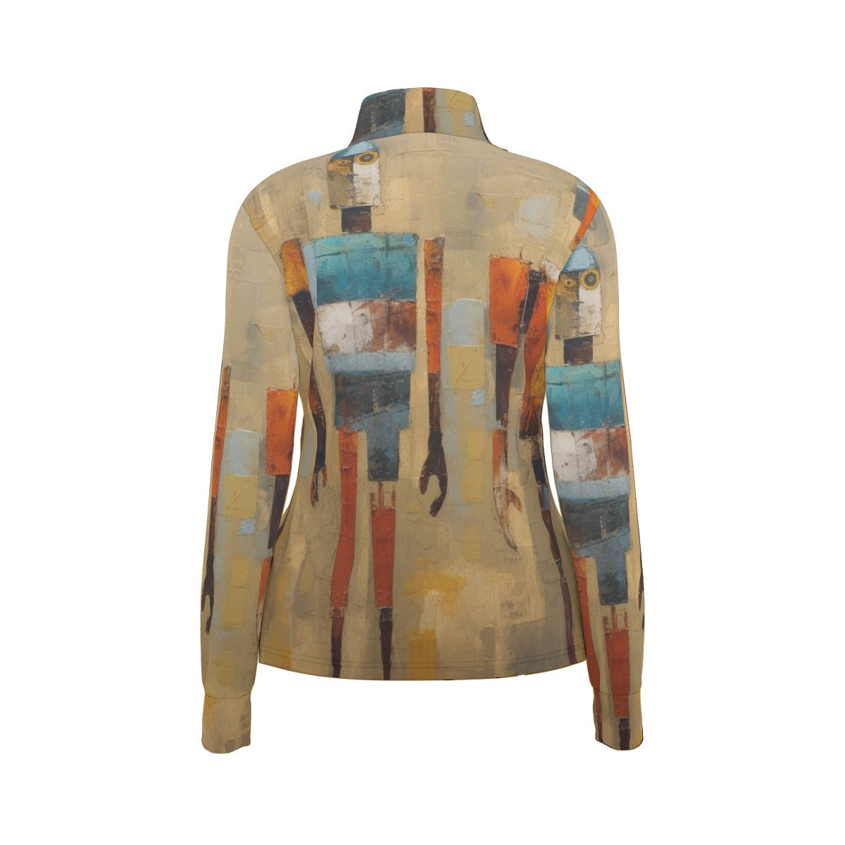 All-Over Print Women's Long Sleeve Thumbhole Jacket