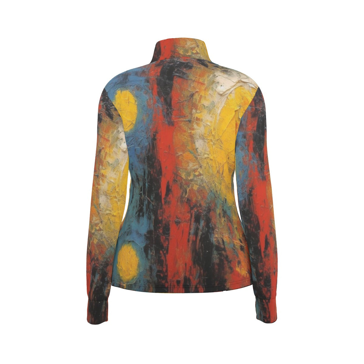 All-Over Print Women's Long Sleeve Thumbhole Jacket