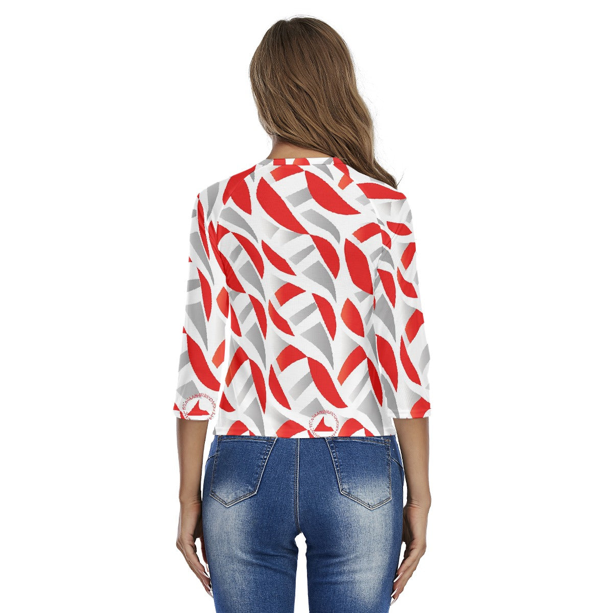 All-Over Print Women's Raglan Sleeves T-shirts